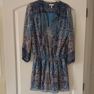 JOIE Blue Paisley Print Women's Dress